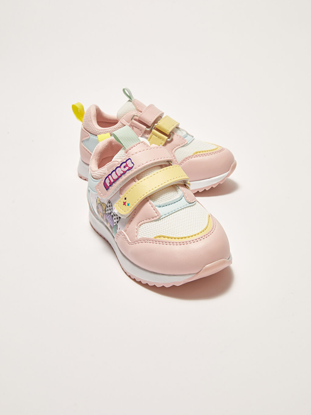 Lol Licensed Velcro Girls Active Sneakers-4