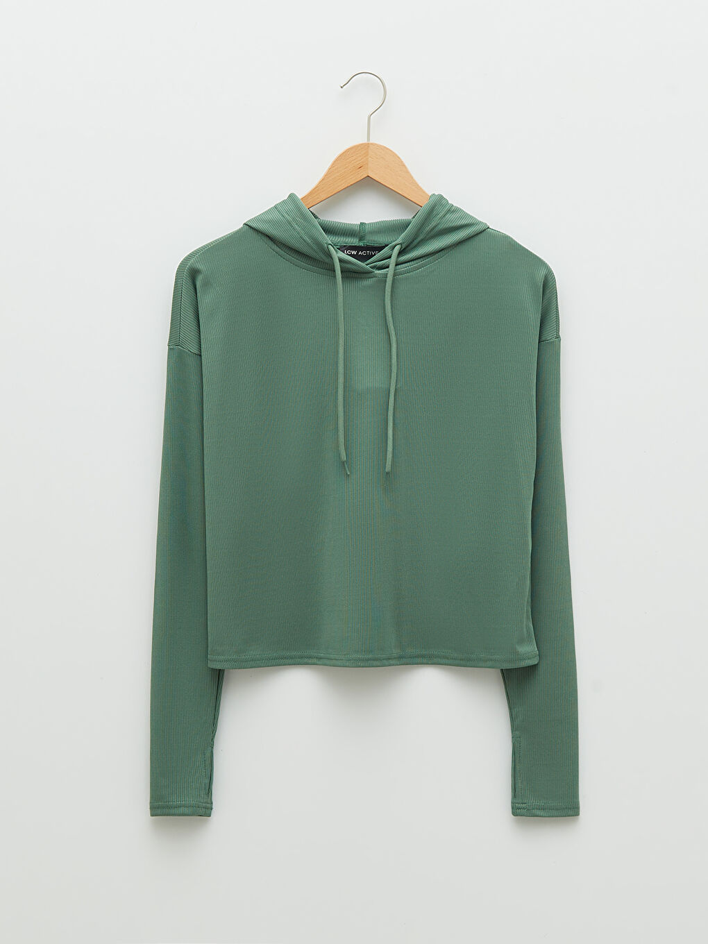 LCW SPORT Plain Long Sleeve Women's Hoodie -S2GY92Z8-MWK