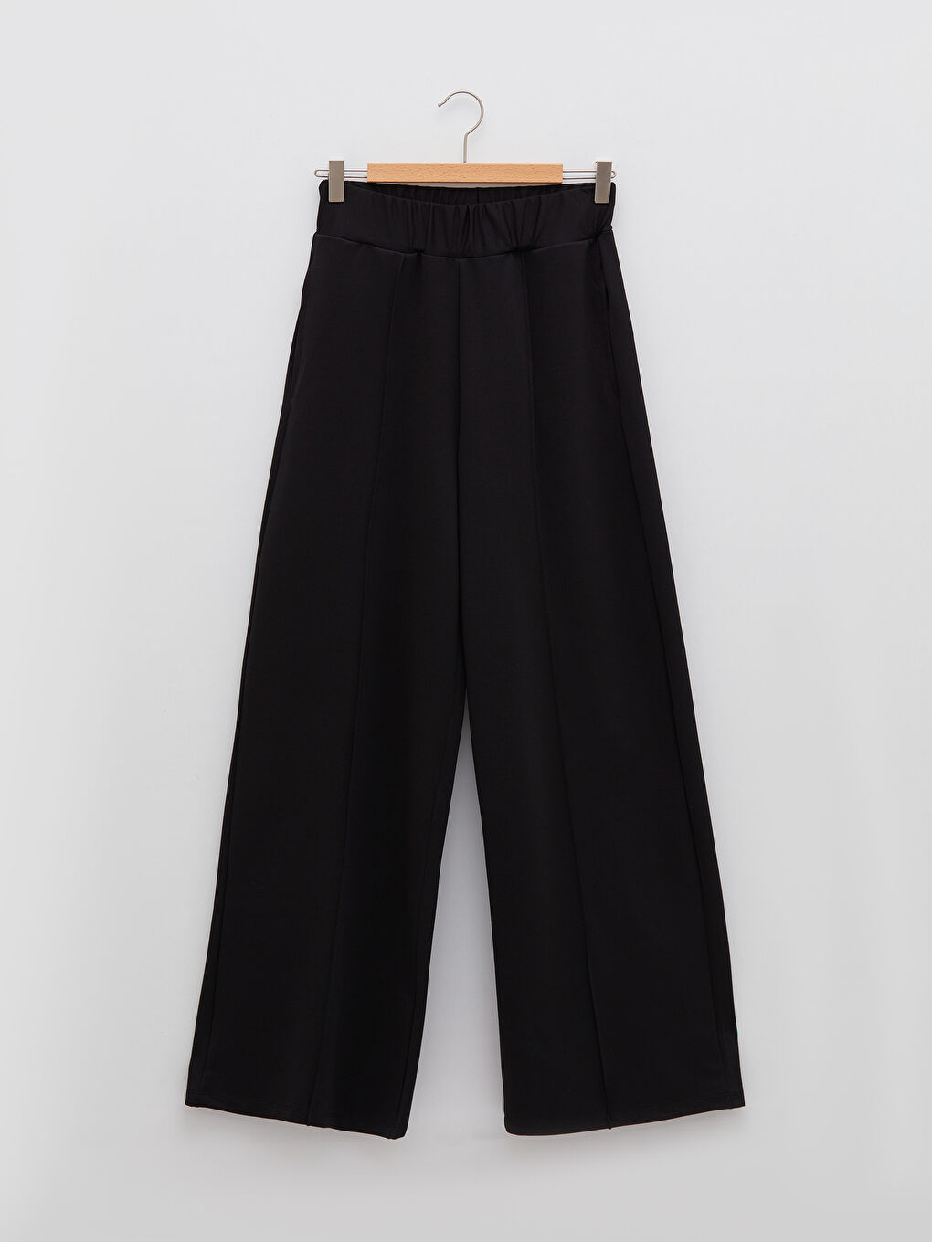 Pantalon de survêtement uni à taille élastiquée pour Femmes-5