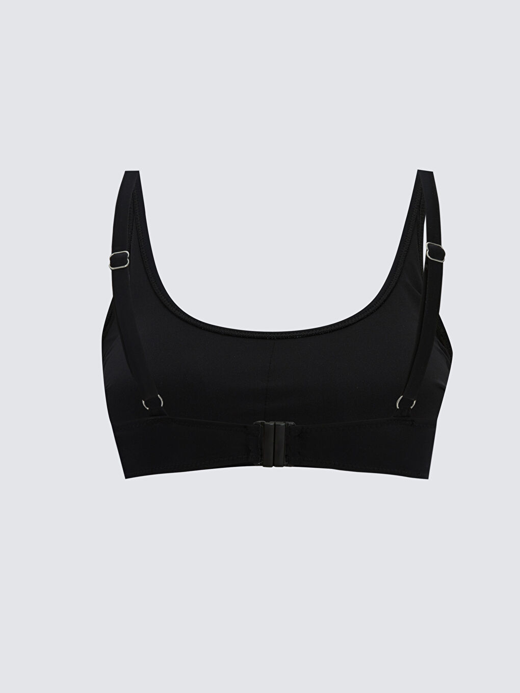 Women's U-Neck Plain Bikini Top -S2H018Z8-CVL