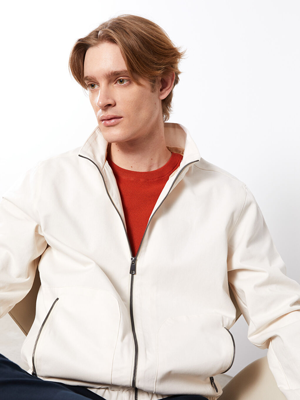 LCWAIKIKI Classic Standard Fit Funnel Neck Men's Coat -S2H111Z8-FRC