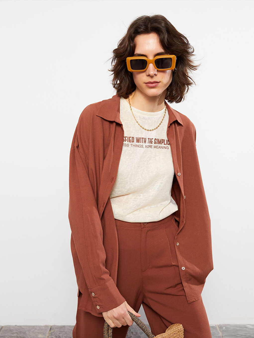 Žena SMEĐA Košulja-2