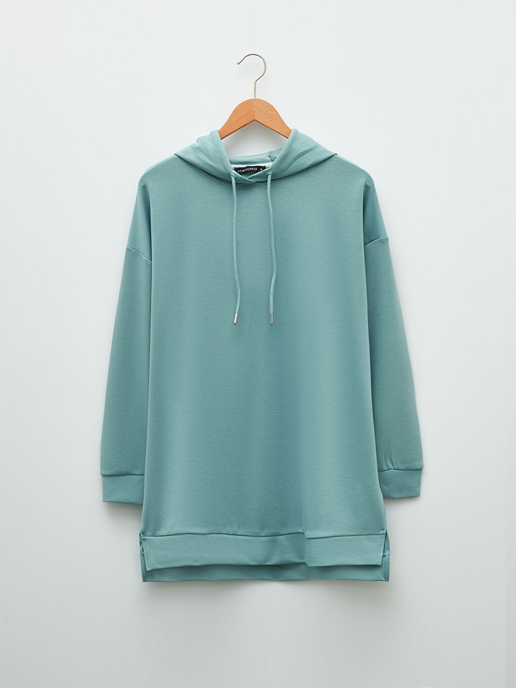 Hooded Regular Long Sleeve Women's Sweatshirt Tunic