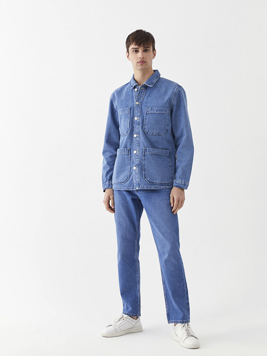 İndigo 700 Straight Fit Erkek Jean Pantolon-2