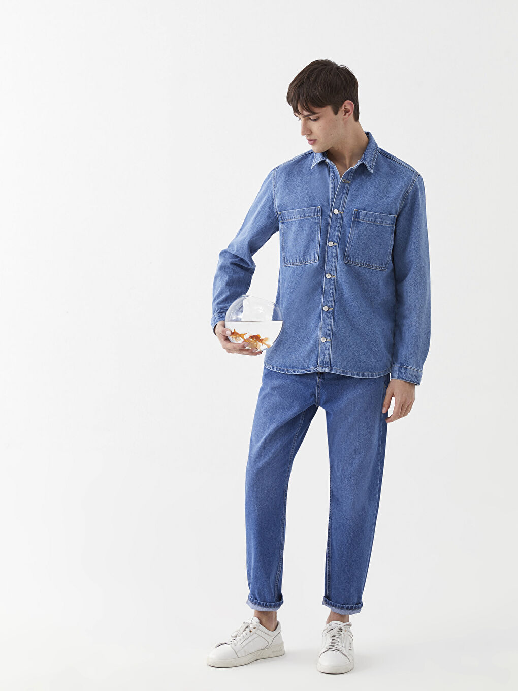 İndigo 710 Loose Fit Erkek Jean Pantolon