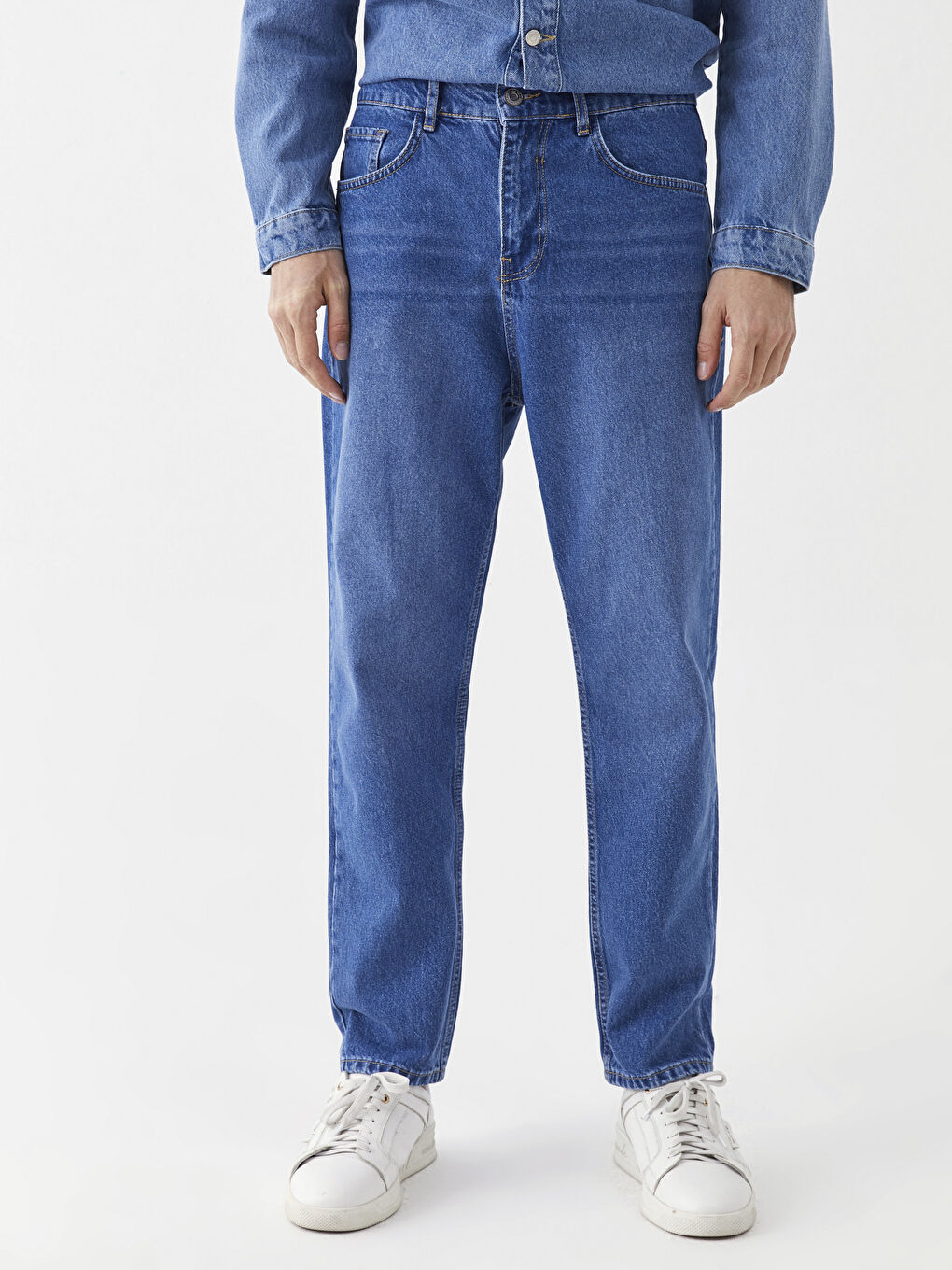 İndigo 710 Loose Fit Erkek Jean Pantolon-1