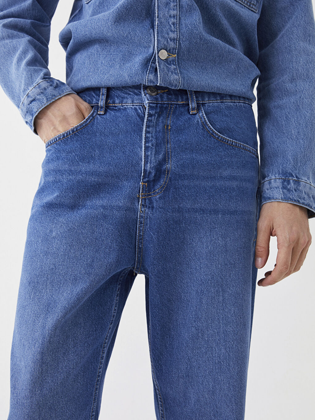 İndigo 710 Loose Fit Erkek Jean Pantolon-2