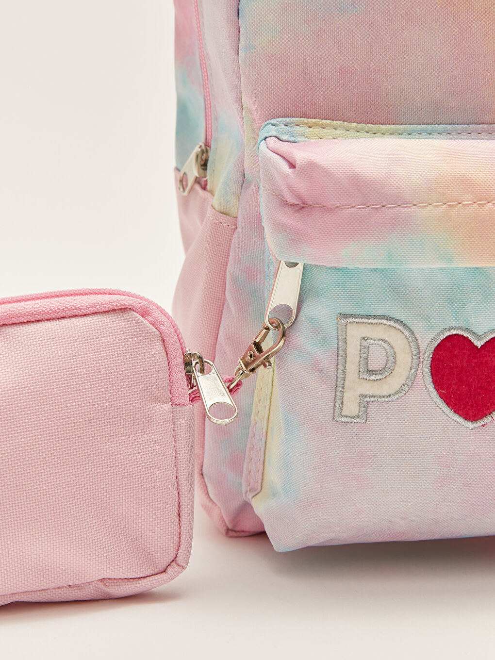 Bestickter Mädchen Rucksack mit Buchstaben-5