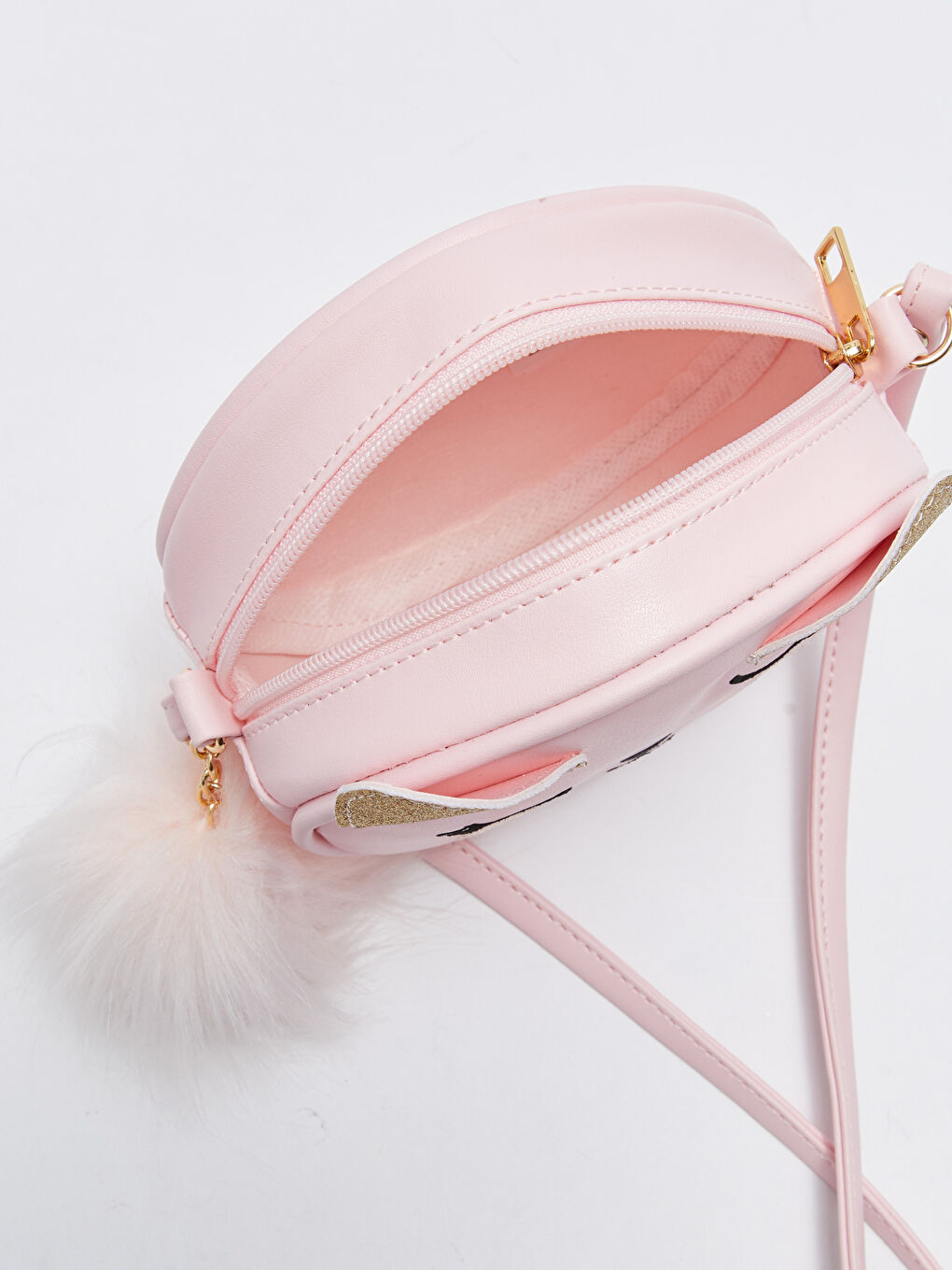 3D Patched Embroidered Girls' Crossbody Bag-2