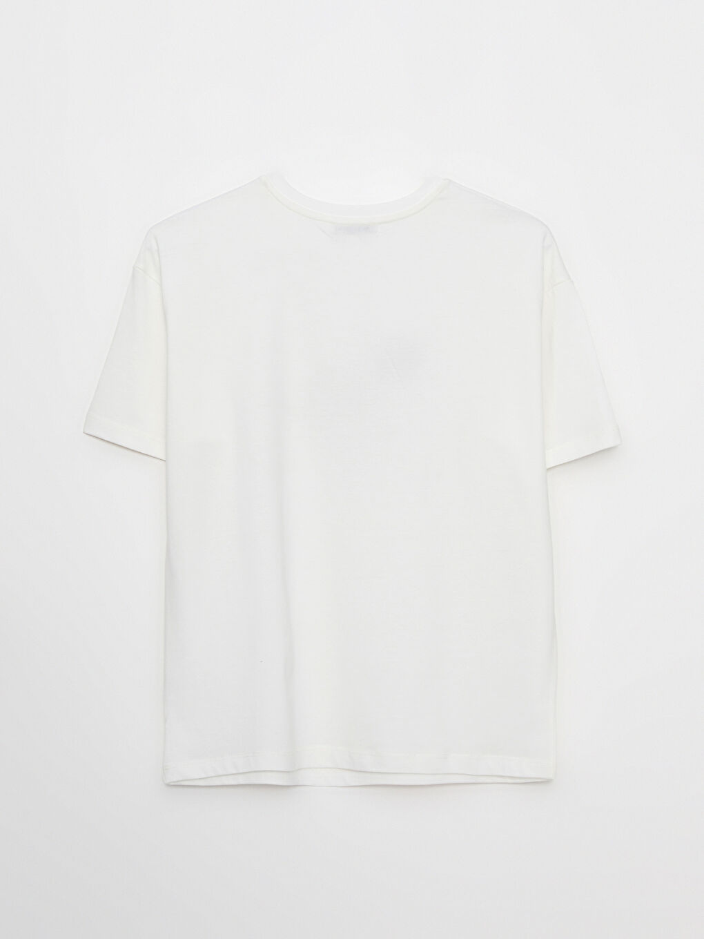 LCW Vision T-shirt en Coton à Manches Courtes Imprimé à Col Rond pour Femmes -S2H372Z8-R9J