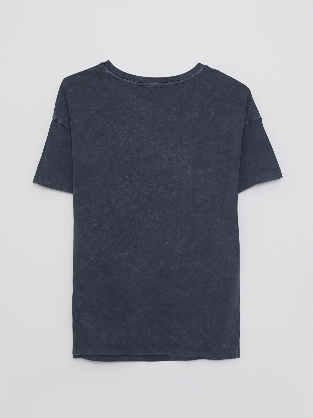 Crew Neck Printed Short Sleeve Women's T-Shirt-1