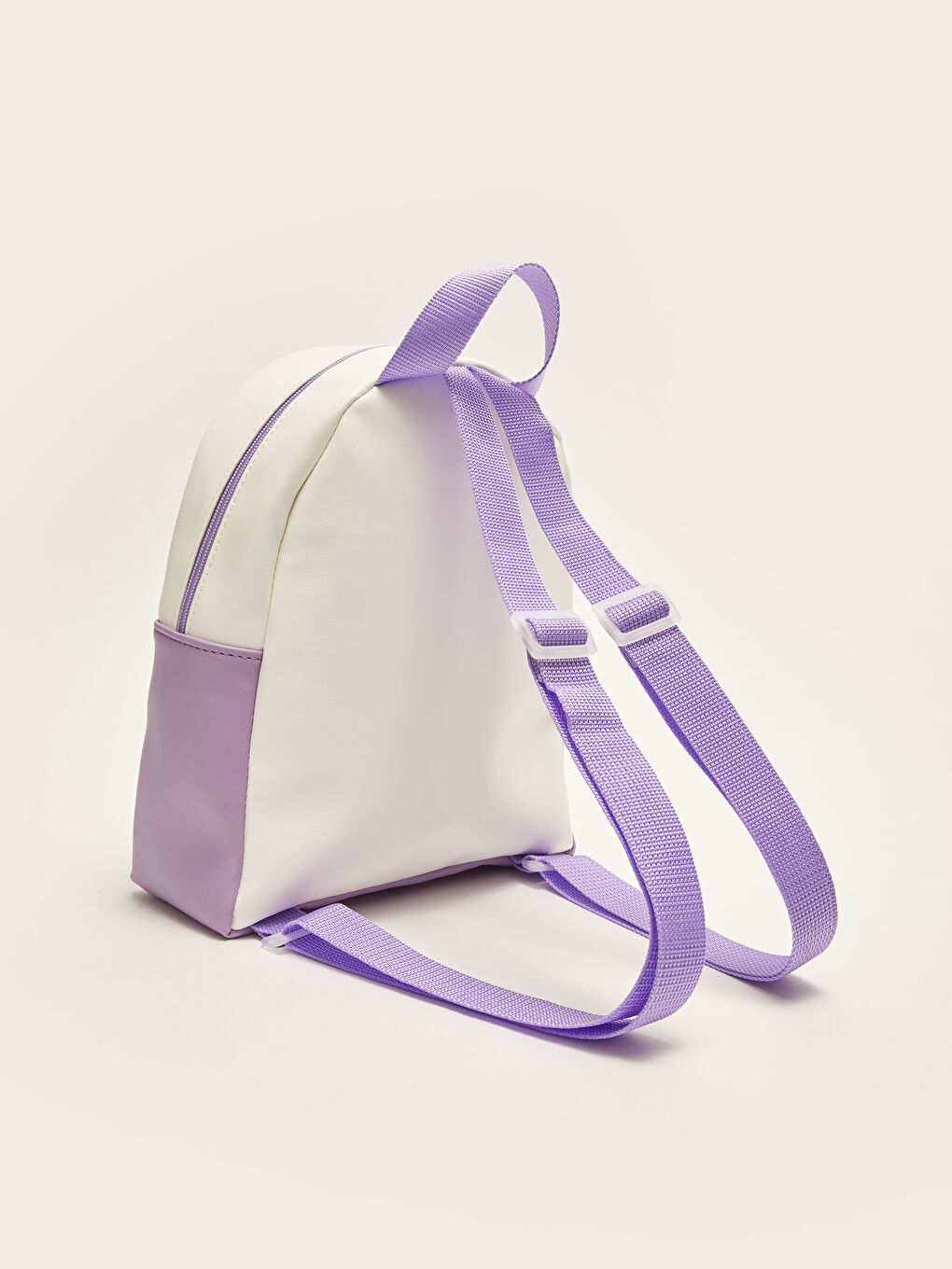 Жасанды былғары принтті қыздардың рюкзагы-3