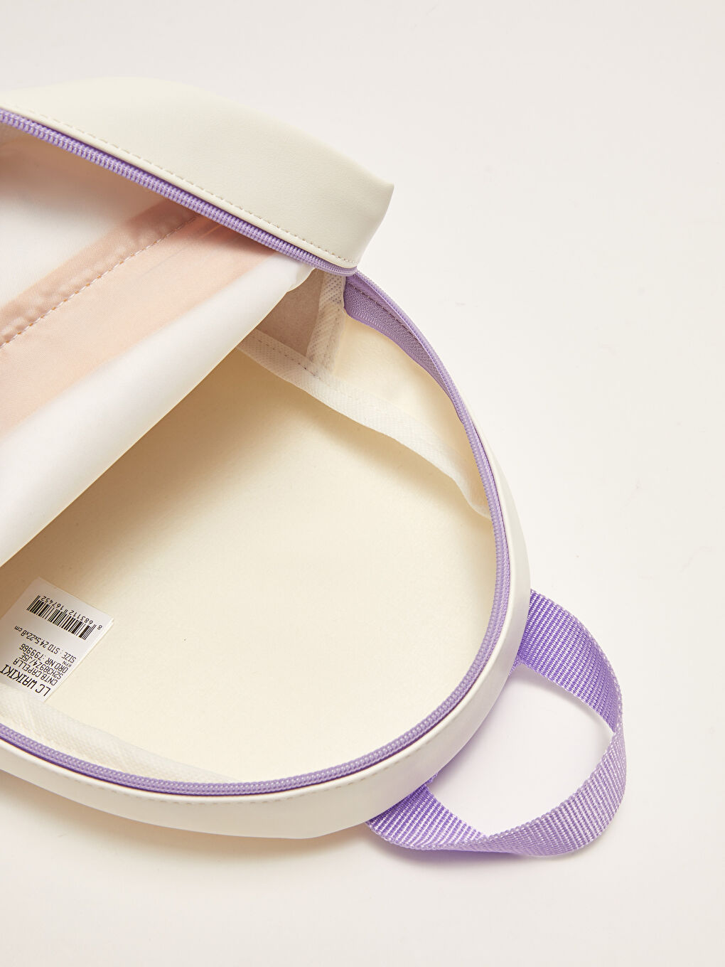 Жасанды былғары принтті қыздардың рюкзагы-4