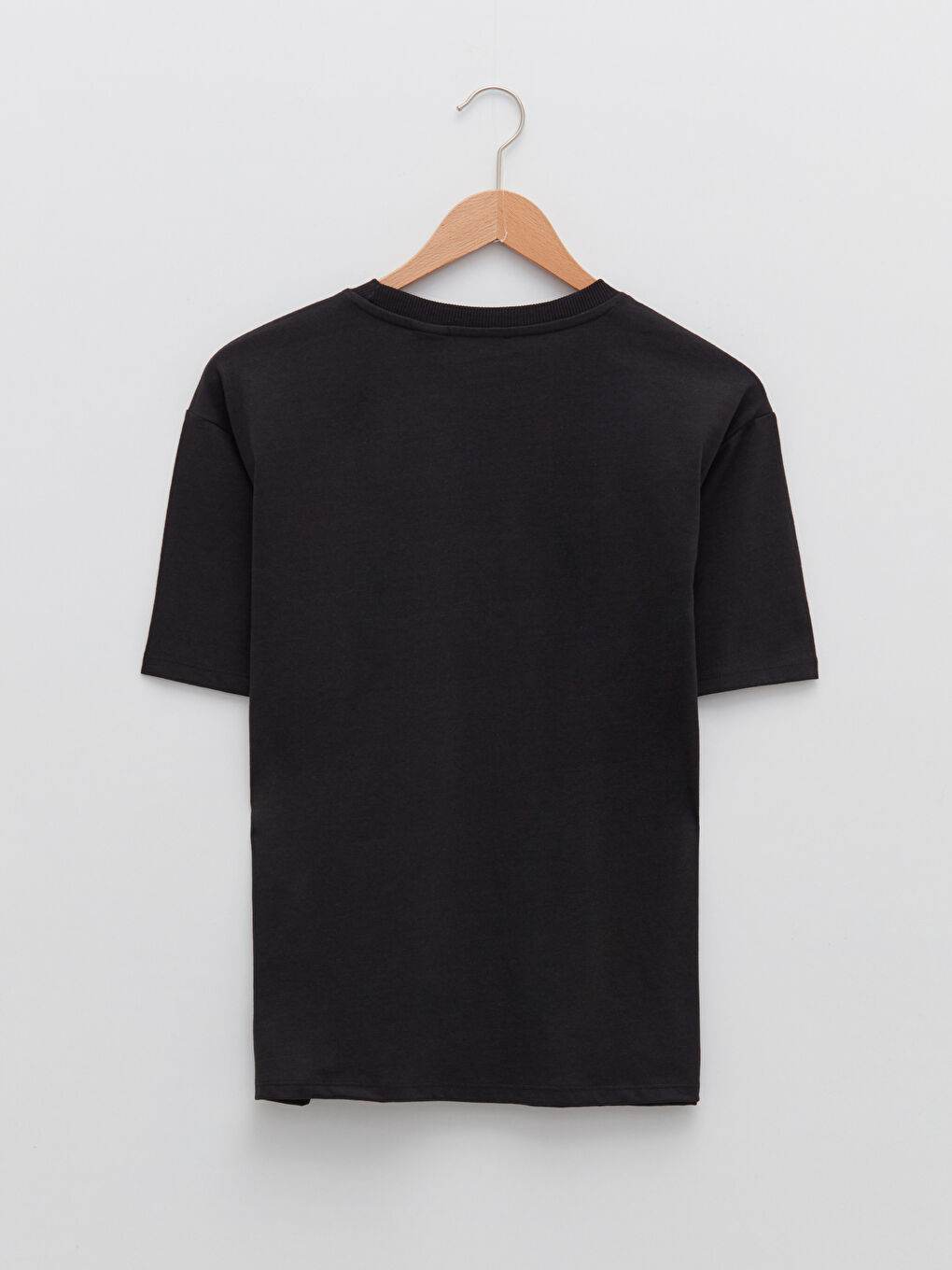 Crew Neck Dumbo Printed Short Sleeve Women's T-Shirt-7