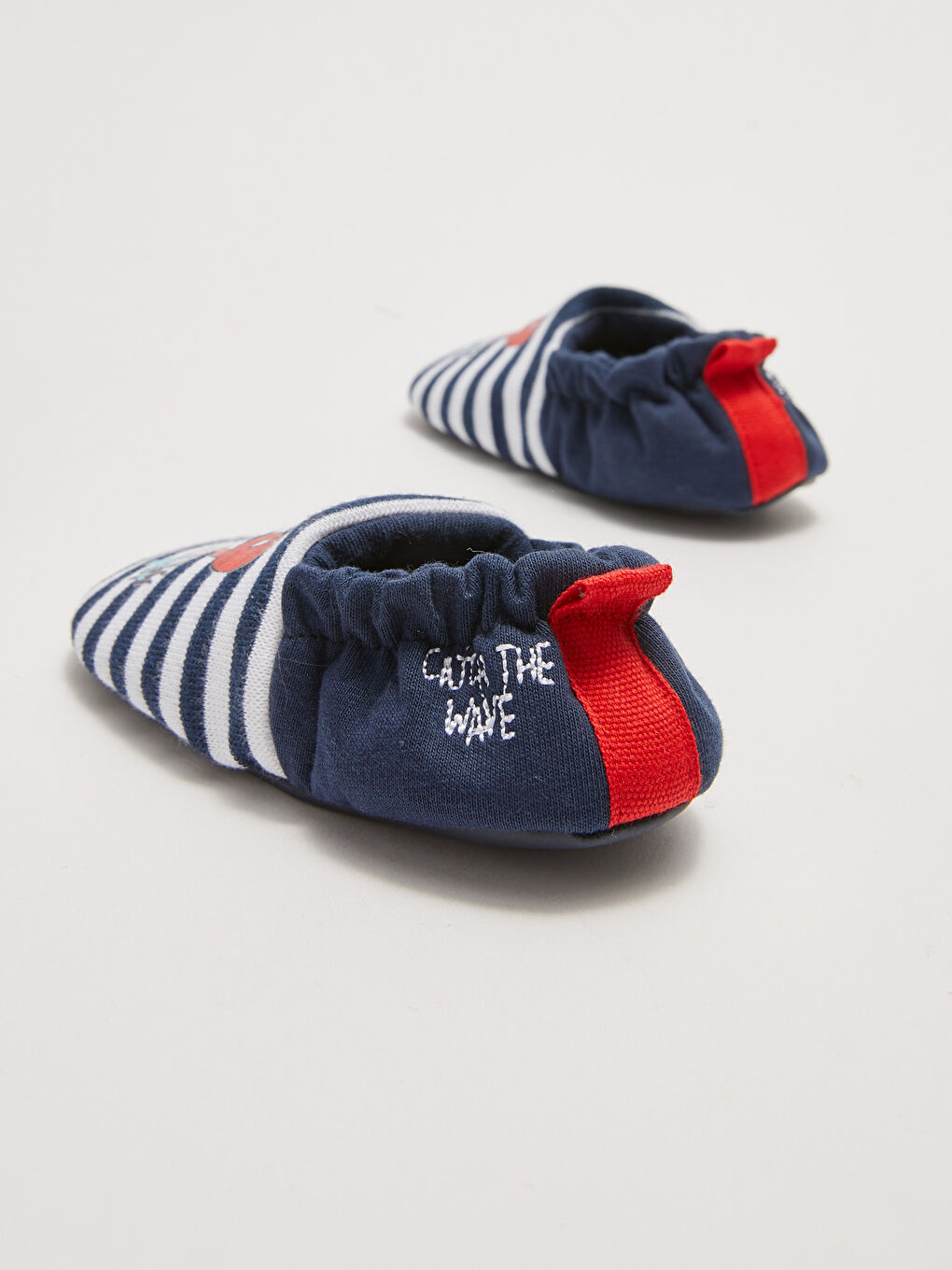 Пинетки для малышей мальчиков с принтом краба-4