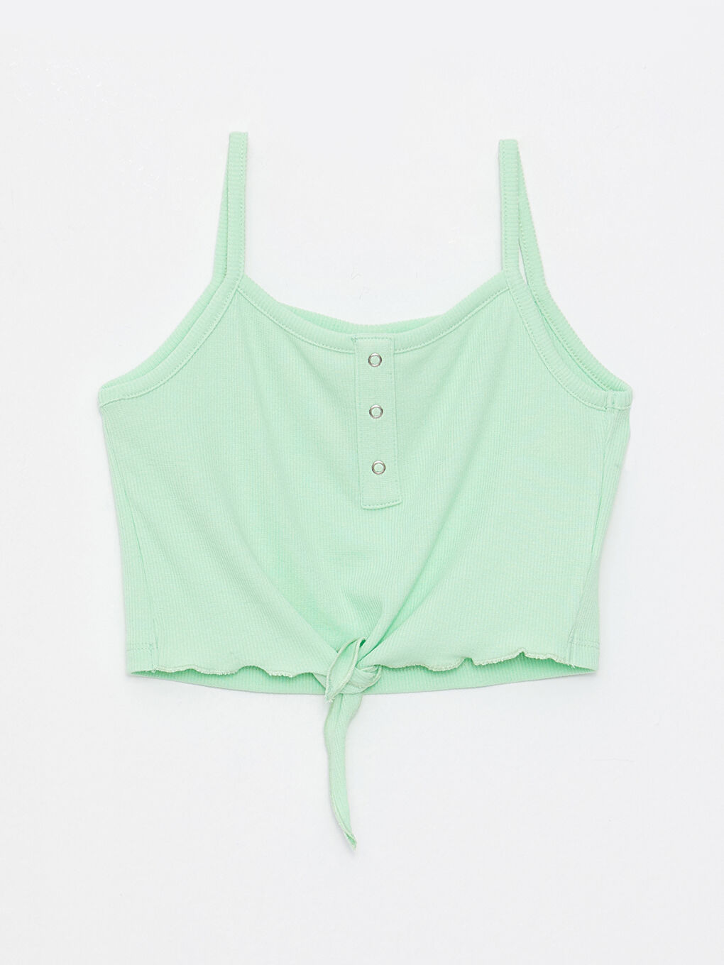 Square Neck Basic Strapped Girl's Undershirt -S2H463Z4-FVX