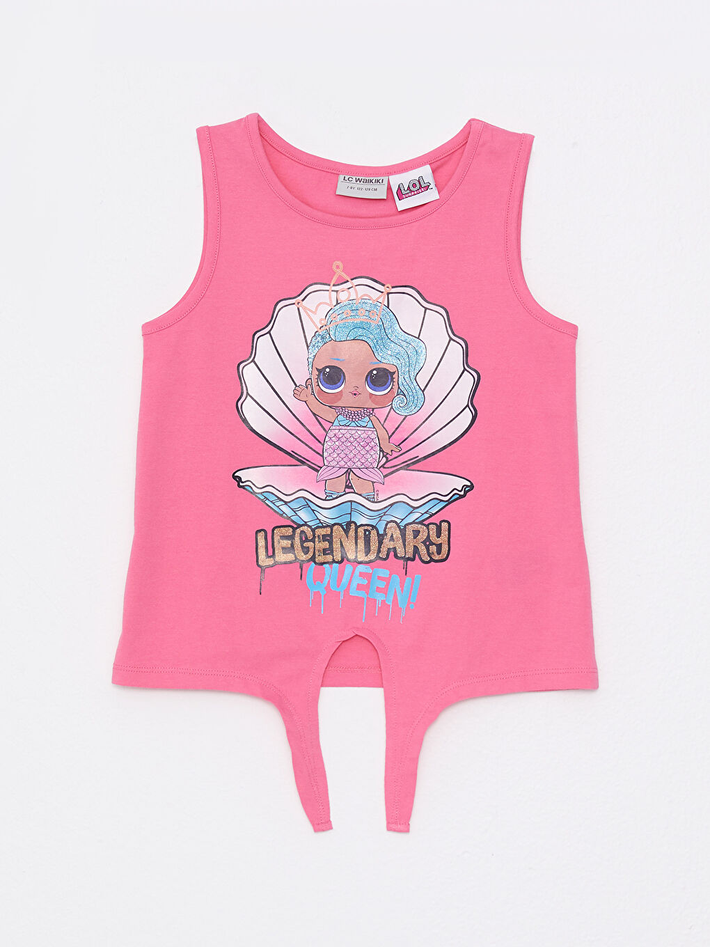 LCW Kids Bisiklet Yaka LOL Surprise OMG Lisanslı Kız Çocuk Atlet -S2H478Z4-RRZ