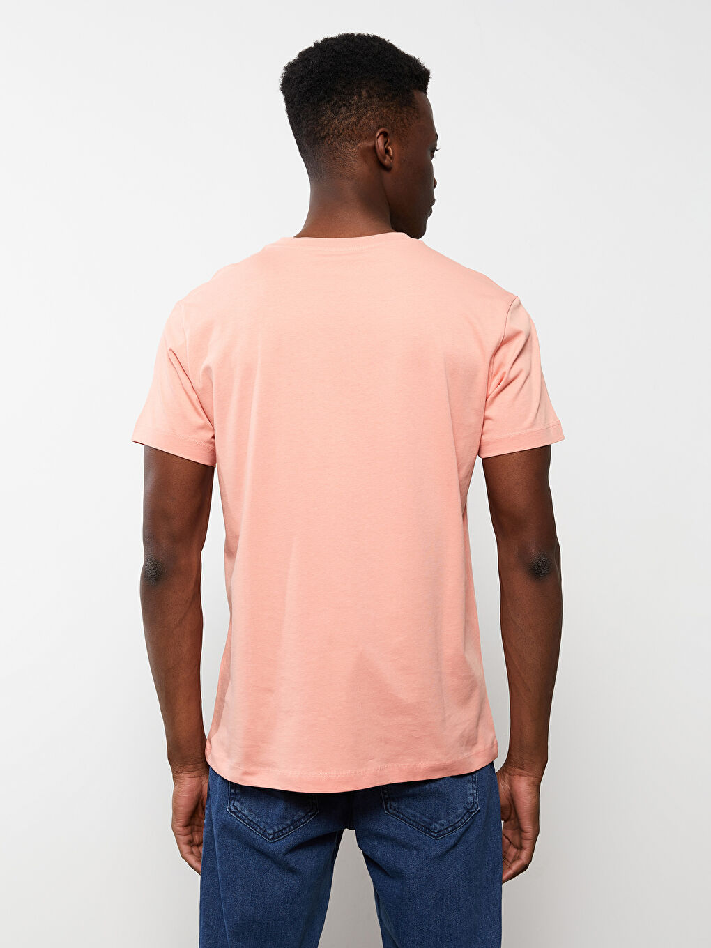 Футболка Мужская с Круглым Вырезом и Коротким Рукавом, Вышитая, Джерси-11