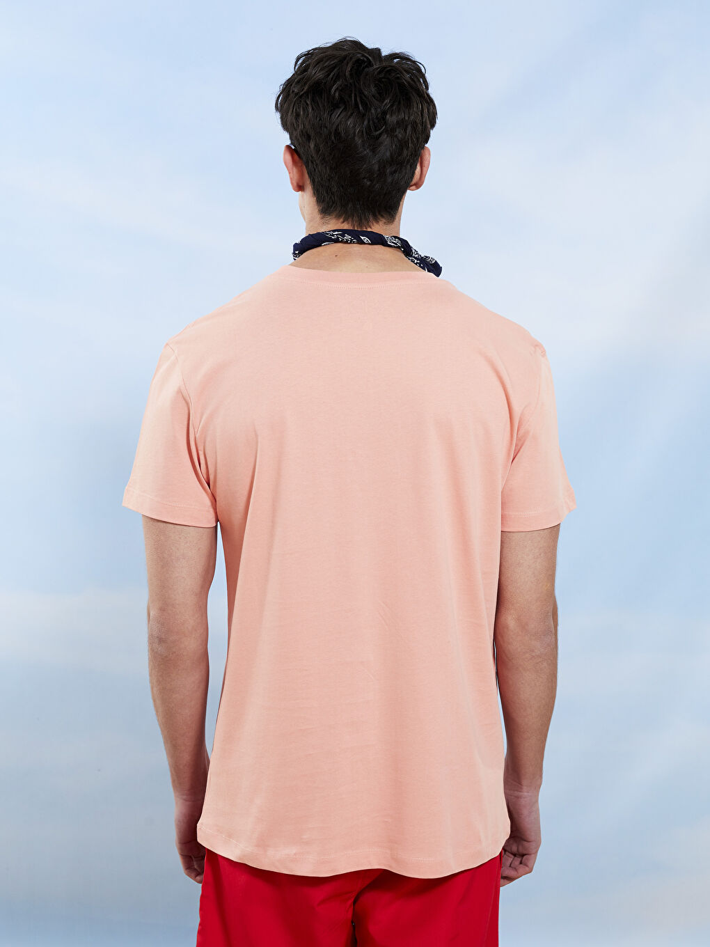 Футболка Мужская с Круглым Вырезом и Коротким Рукавом, Вышитая, Джерси-10