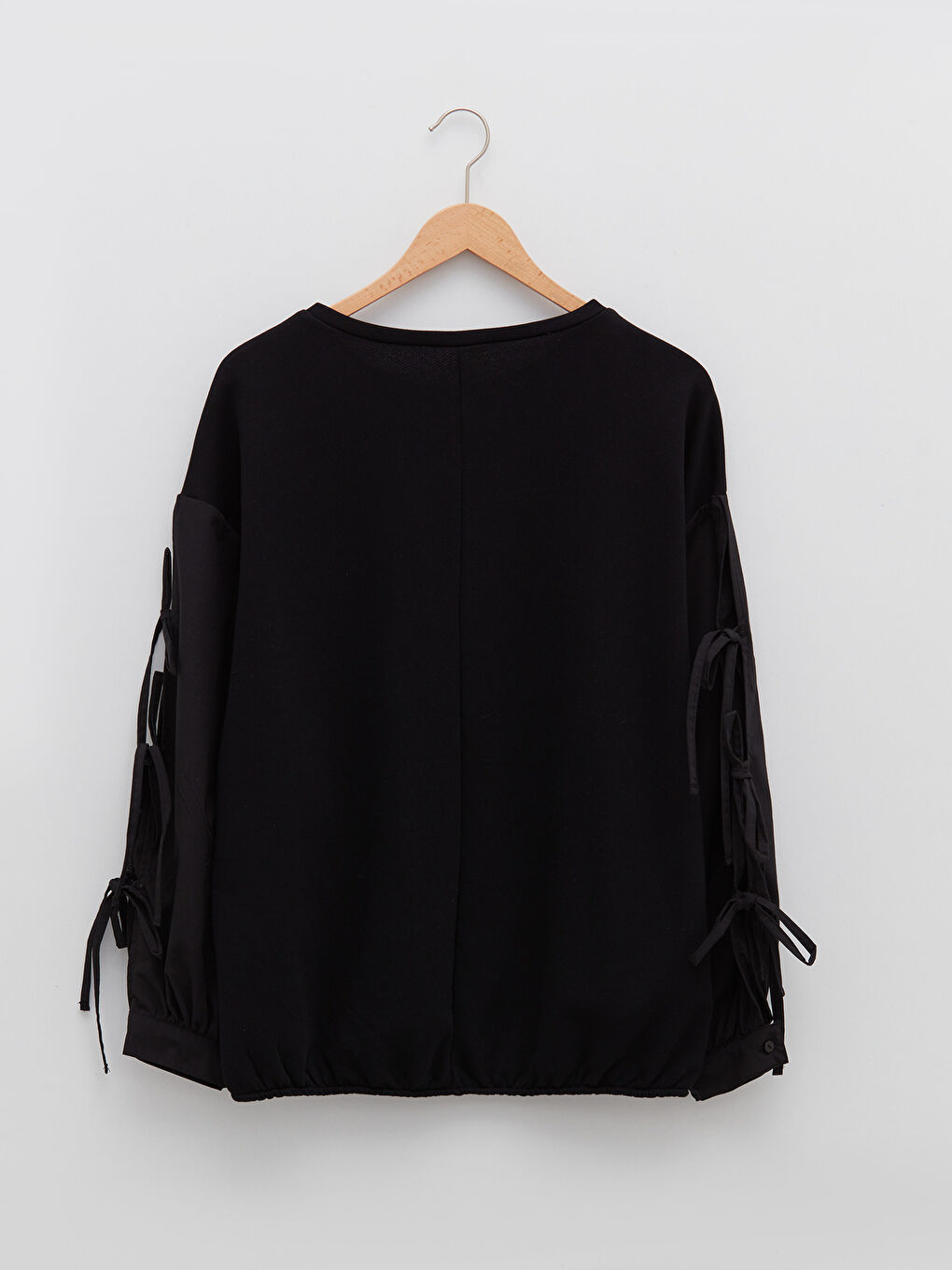 Plus Size Crew Neck Regular Long Sleeve Women's Sweatshirt-5