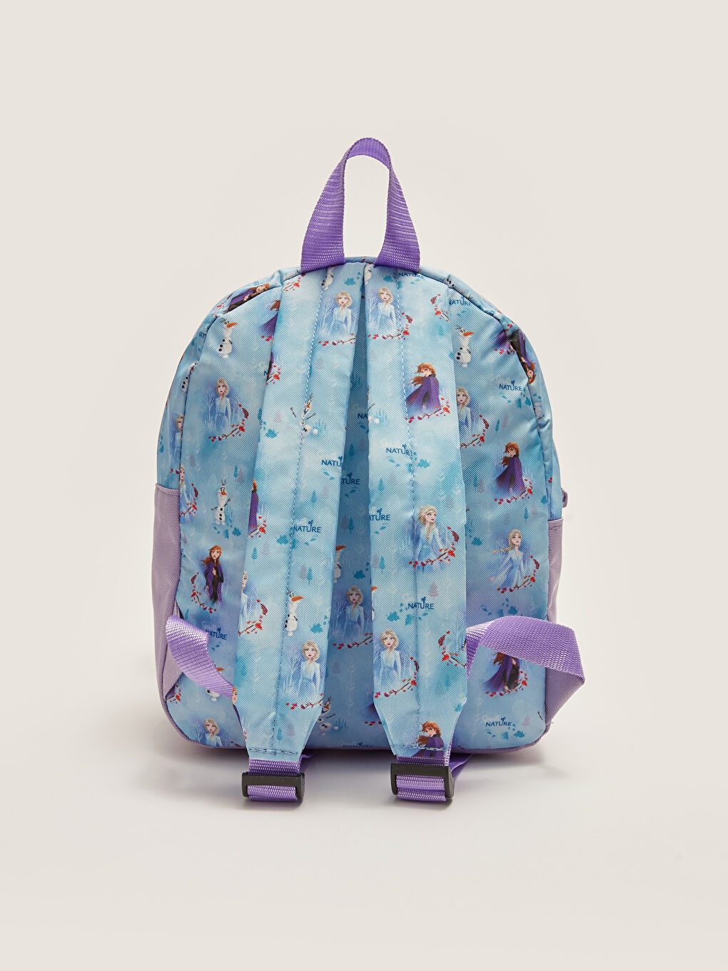 Mavi Frozen Lisanslı Ayarlanabilir Askılı Kız Çocuk Sırt Çantası-2