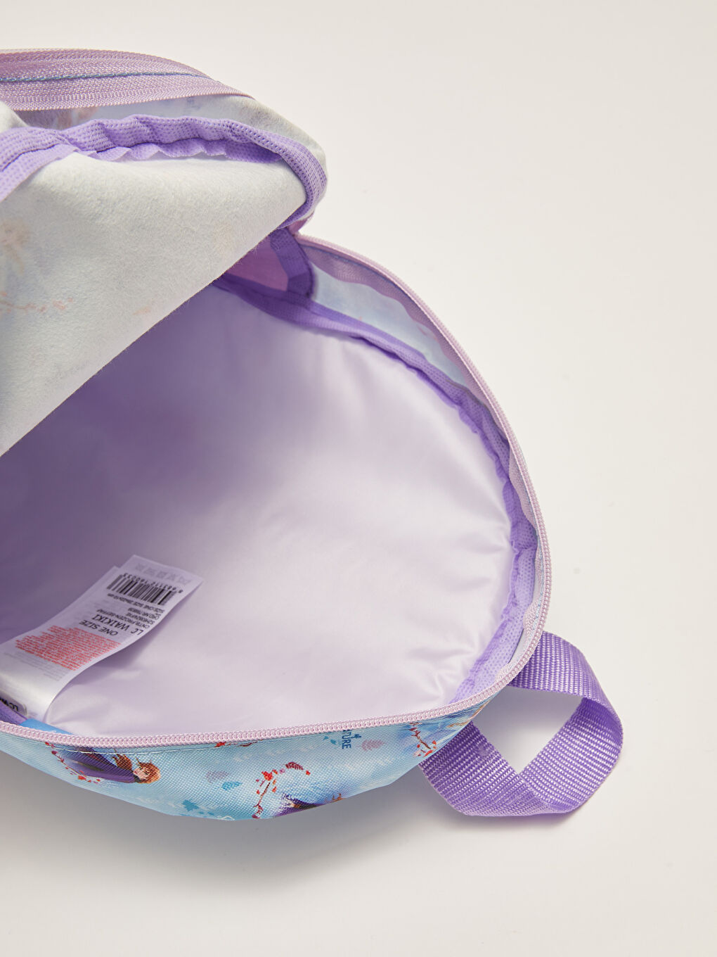 Mavi Frozen Lisanslı Ayarlanabilir Askılı Kız Çocuk Sırt Çantası-3