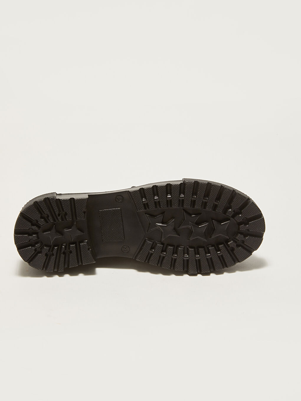 LC WAIKIKI Siyah Kalın Taban Kadın Loafer Ayakkabı - 4