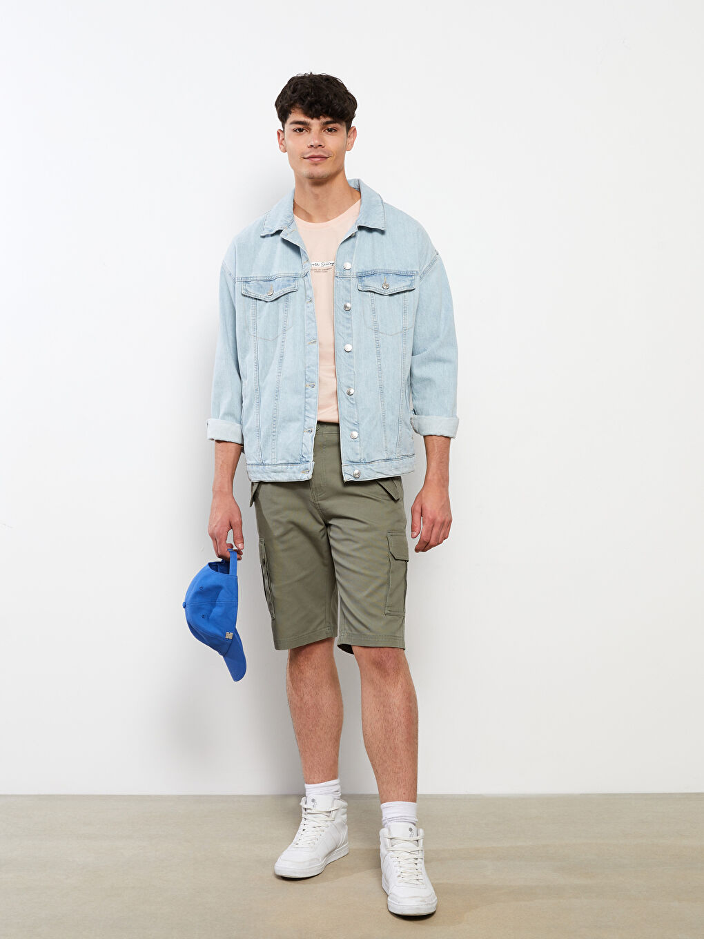 Шорты карго стандартного кроя для мужчин