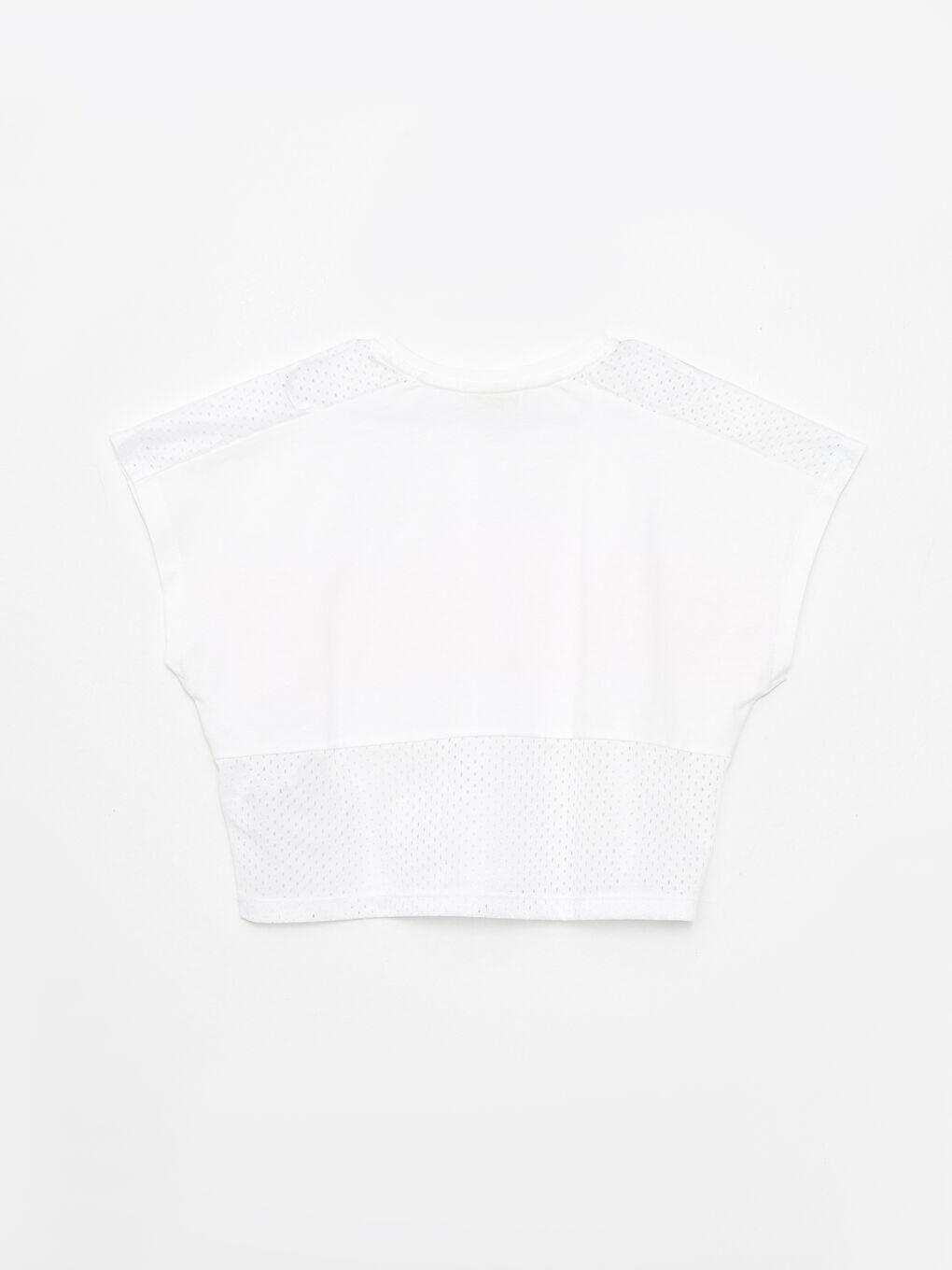 Crew Neck Printed Short Sleeve Girls' T-Shirt-1