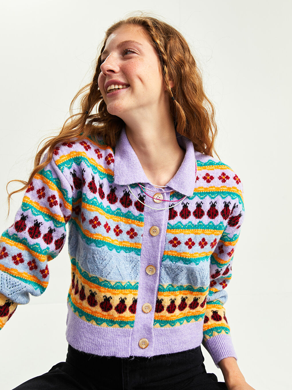 Žena LILA Kardigan-2