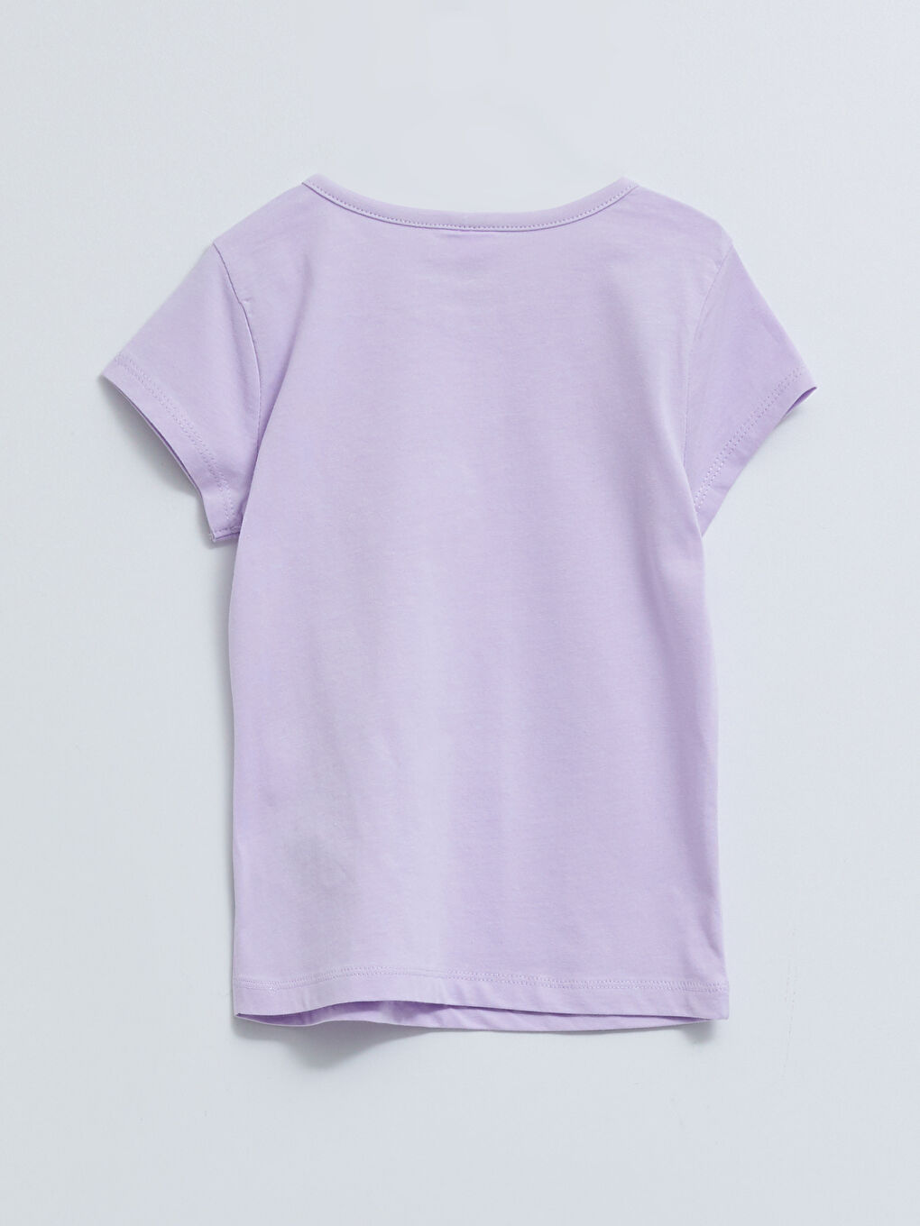 Crew Neck Short Sleeve Printed Cotton Baby Girl T-Shirt 2-Pack-3