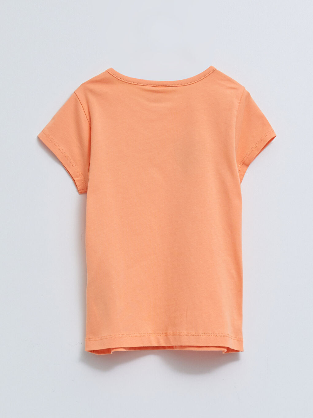 Crew Neck Short Sleeve Printed Cotton Baby Girl T-Shirt 2-Pack-4