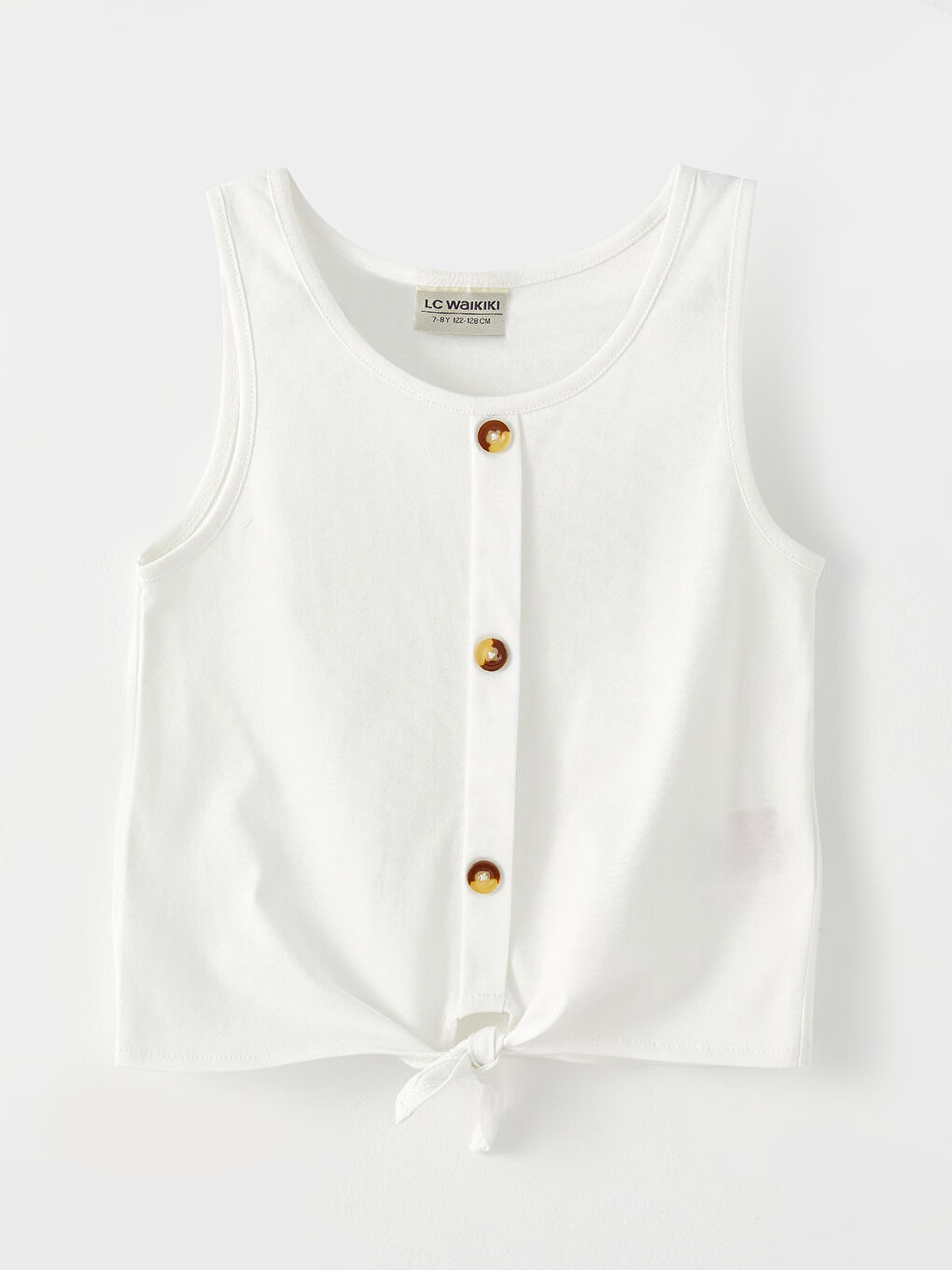 Crew Neck Basic Cotton Girl Athlete -S2H752Z4-FDU