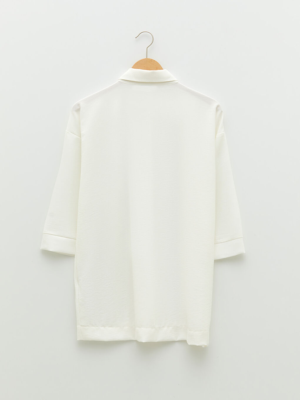 Women's Plus Size Plain Shirt-11