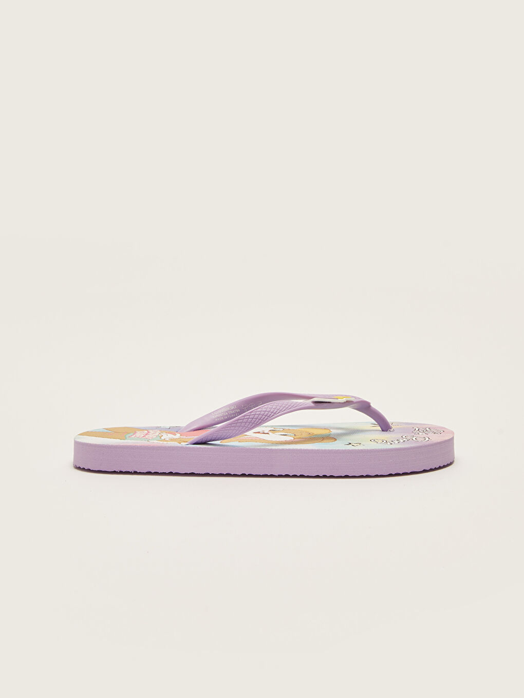 LCW STEPS Bugs Bunny Printed Flip Flops Girls' Beach Slippers -S2H887Z4-F9C