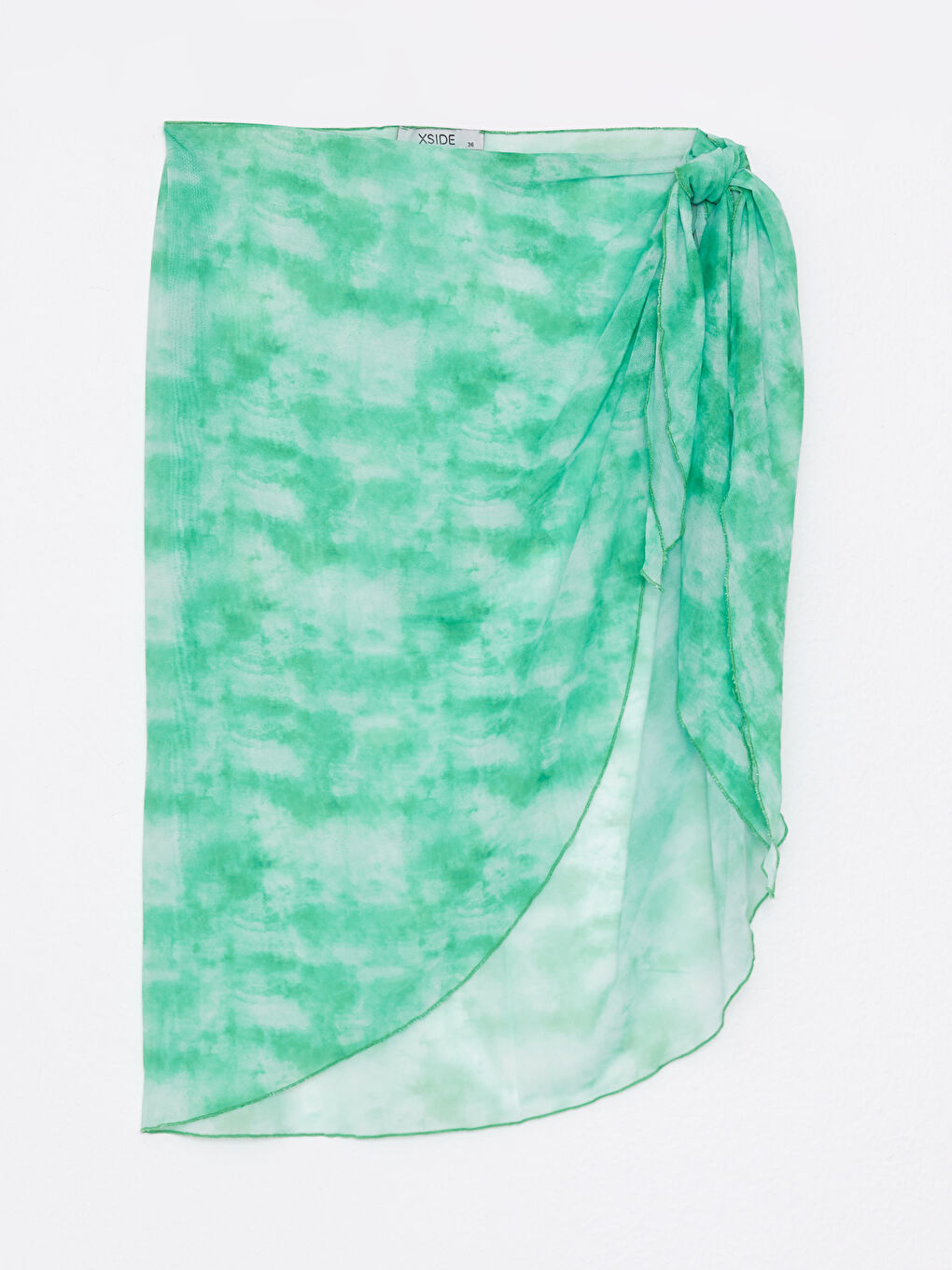 Yeşil Batik Kadın Pareo-7