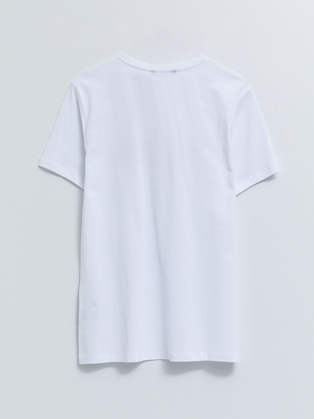 Crew Neck Short Sleeve Printed Combed Cotton Men's T-shirt-6