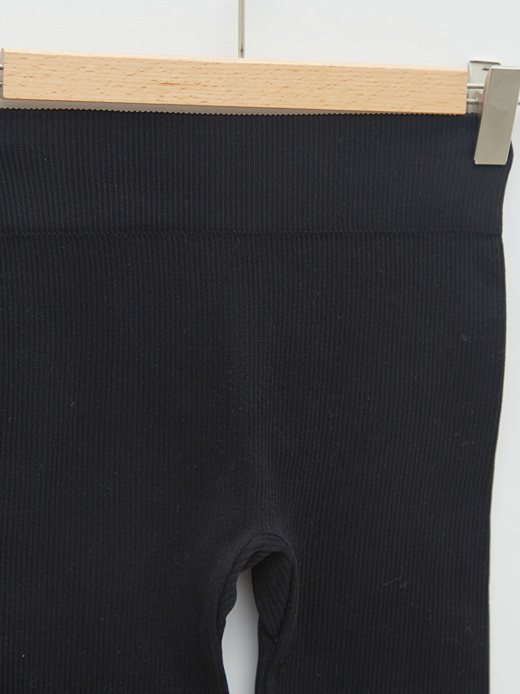 Siyah Beli Lastikli Kadın Spor Biker Şort Tayt-7