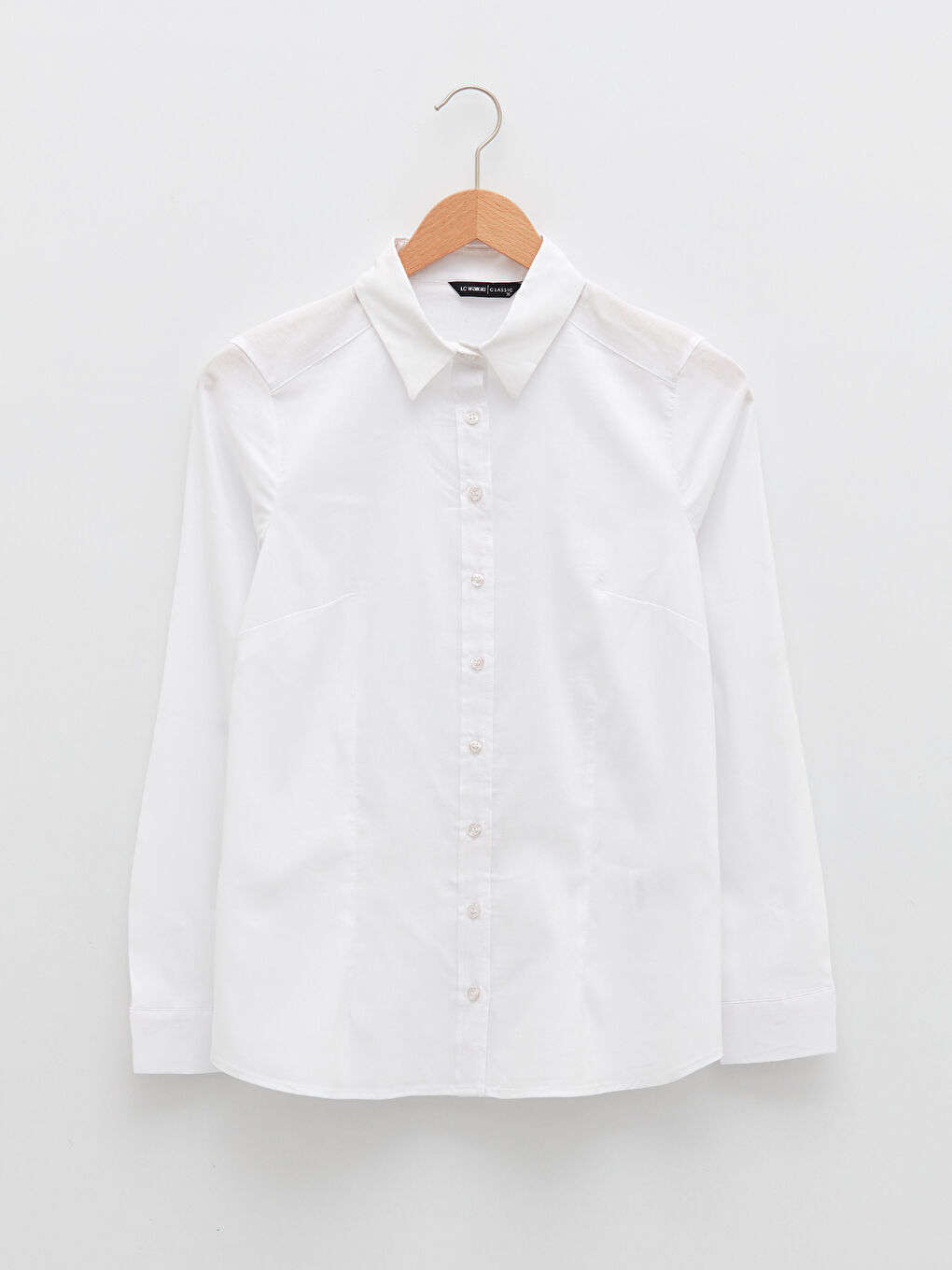 Cămașă cu nasturi Regular Mânecă lungă pentru Femei-5