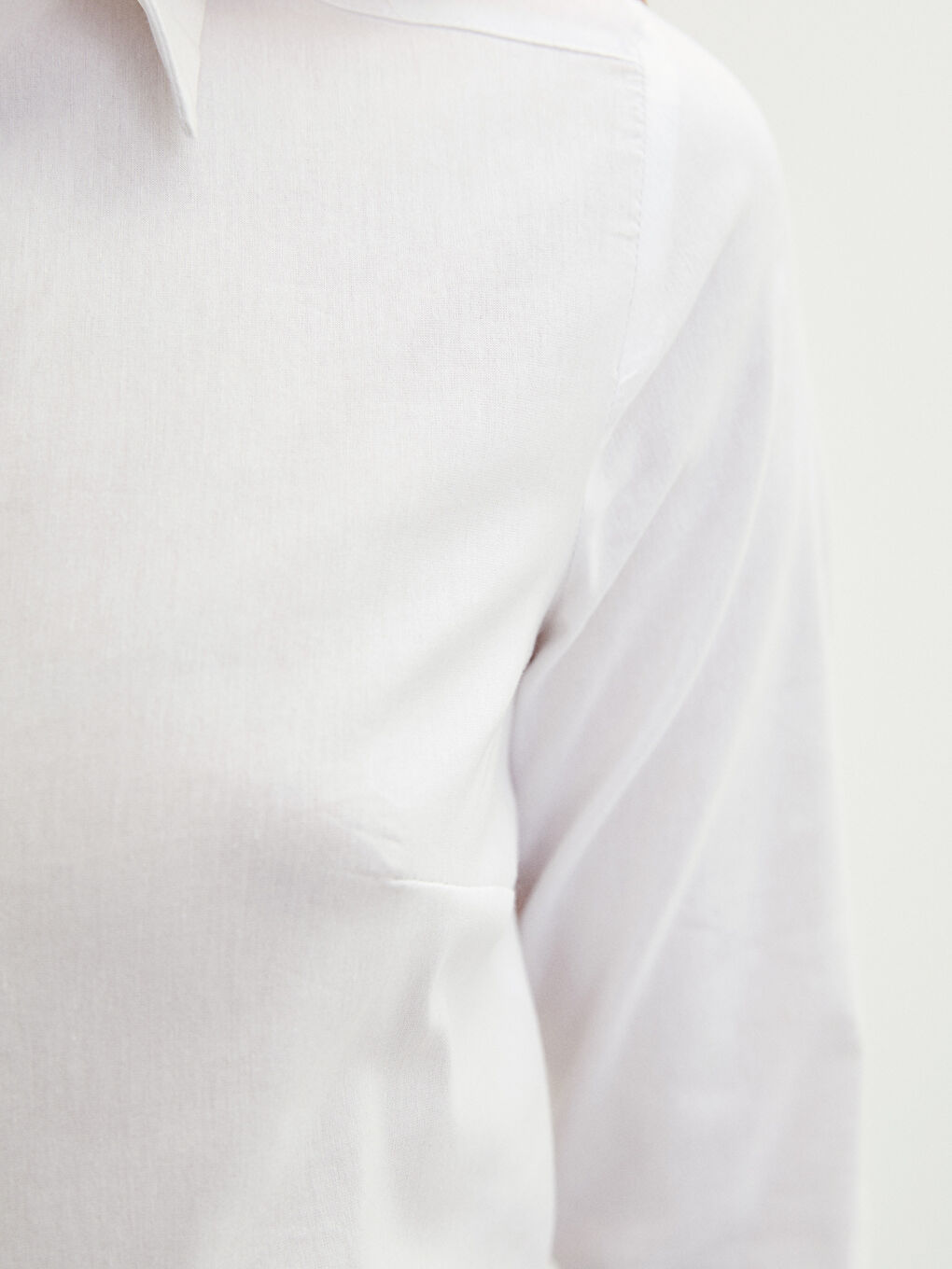 Cămașă cu nasturi Regular Mânecă lungă pentru Femei-3