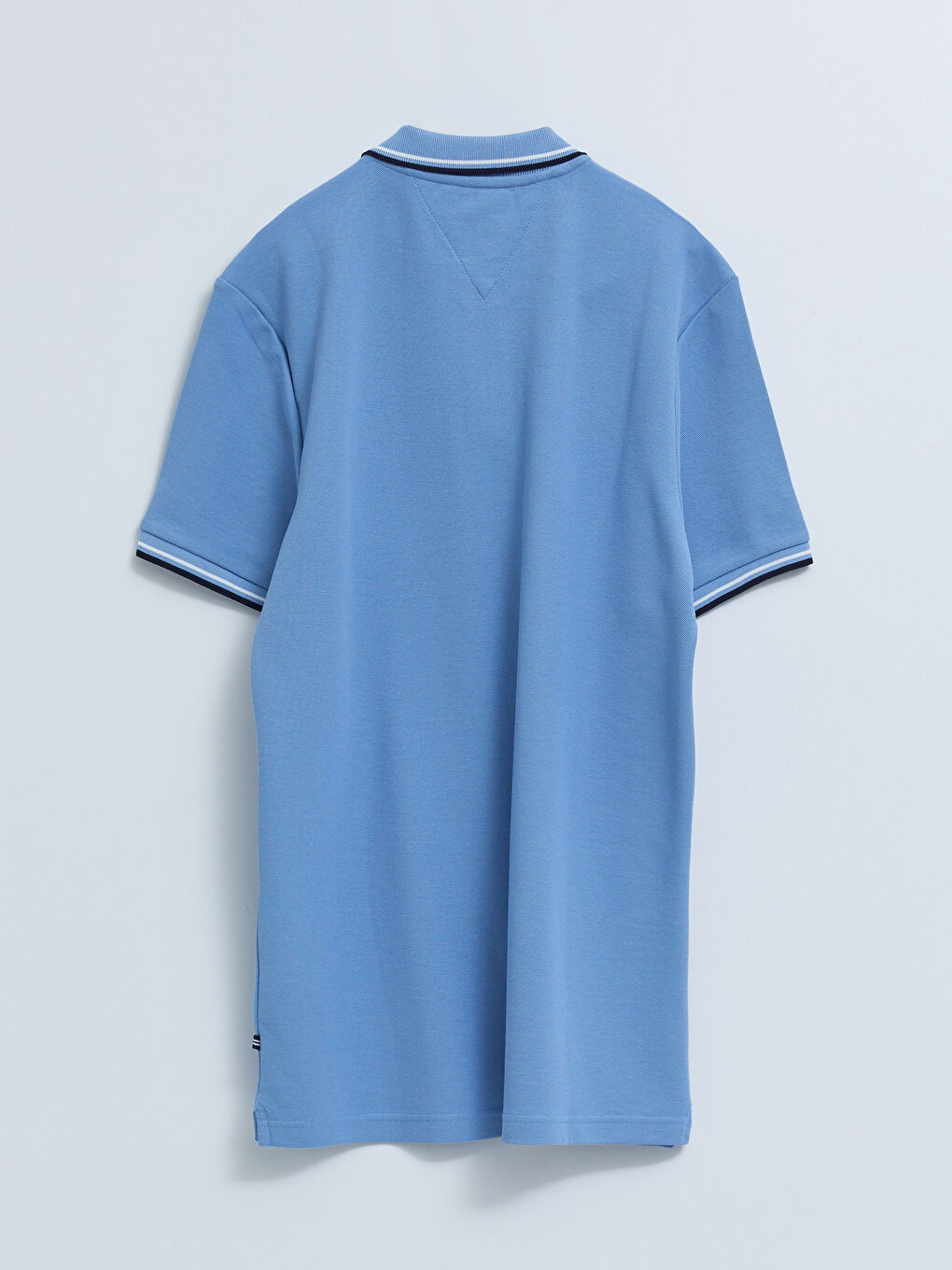 Футболка мужская с коротким рукавом и воротником поло-8