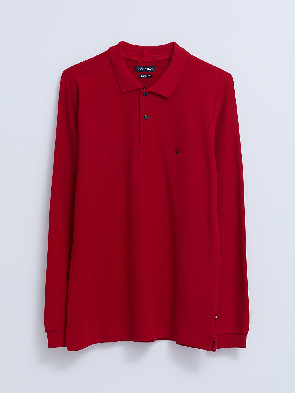 SOUTHBLUE Polo Neck Long Sleeve Men's Sweatshirt -S2HA88Z8-S7R