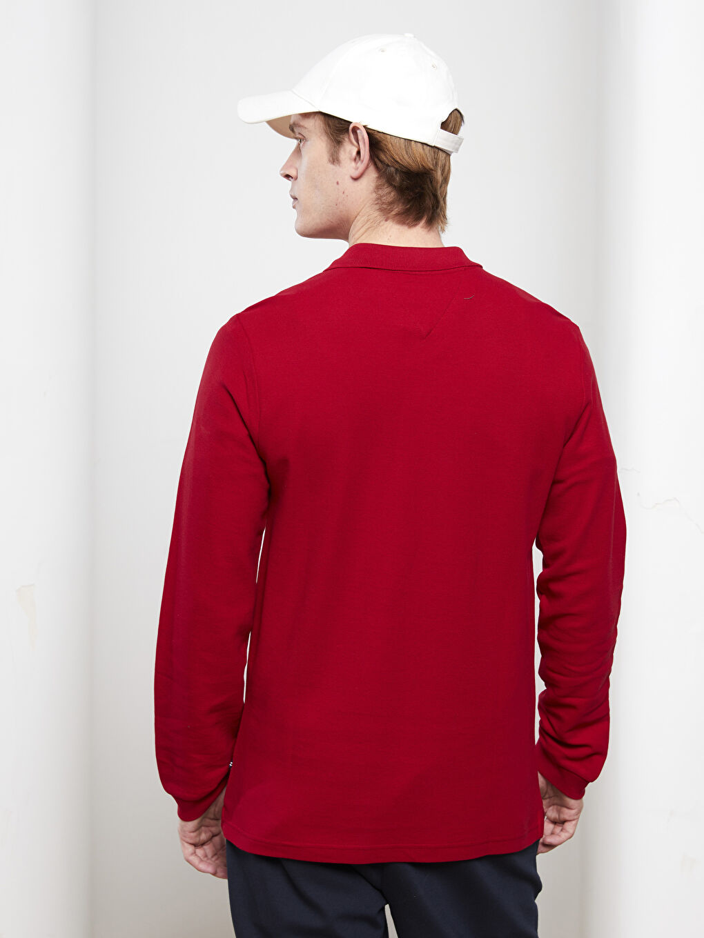 SOUTHBLUE Polo Neck Long Sleeve Men's Sweatshirt -S2HA88Z8-S7R