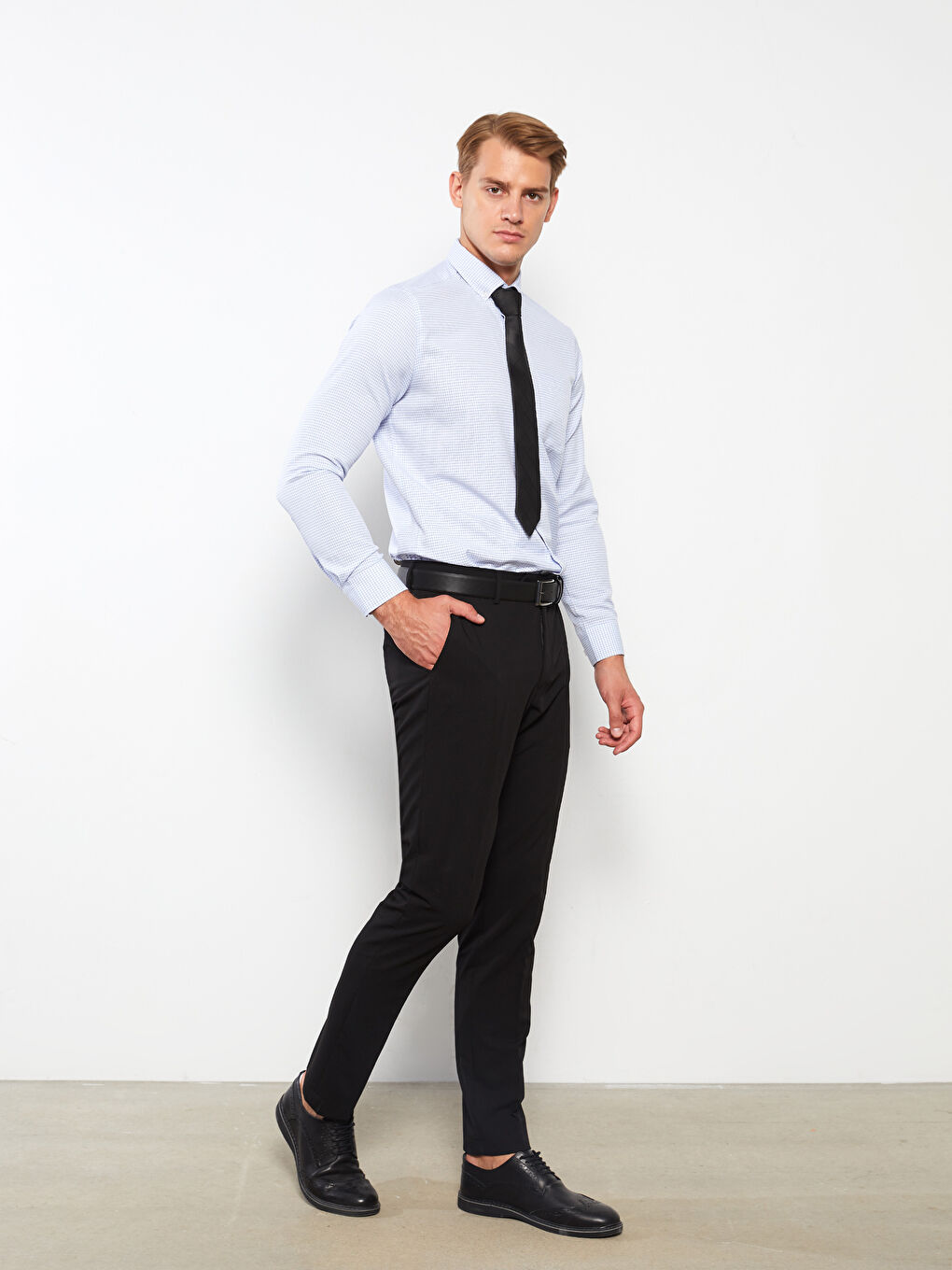 LCWAIKIKI Formal Siyah Slim Fit Erkek Pantolon