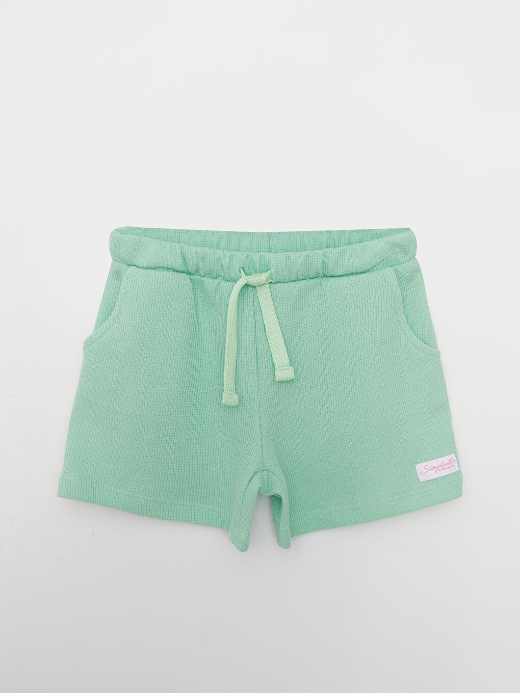 Crew Neck Printed Short Sleeve Girls' T-Shirt and Shorts-2