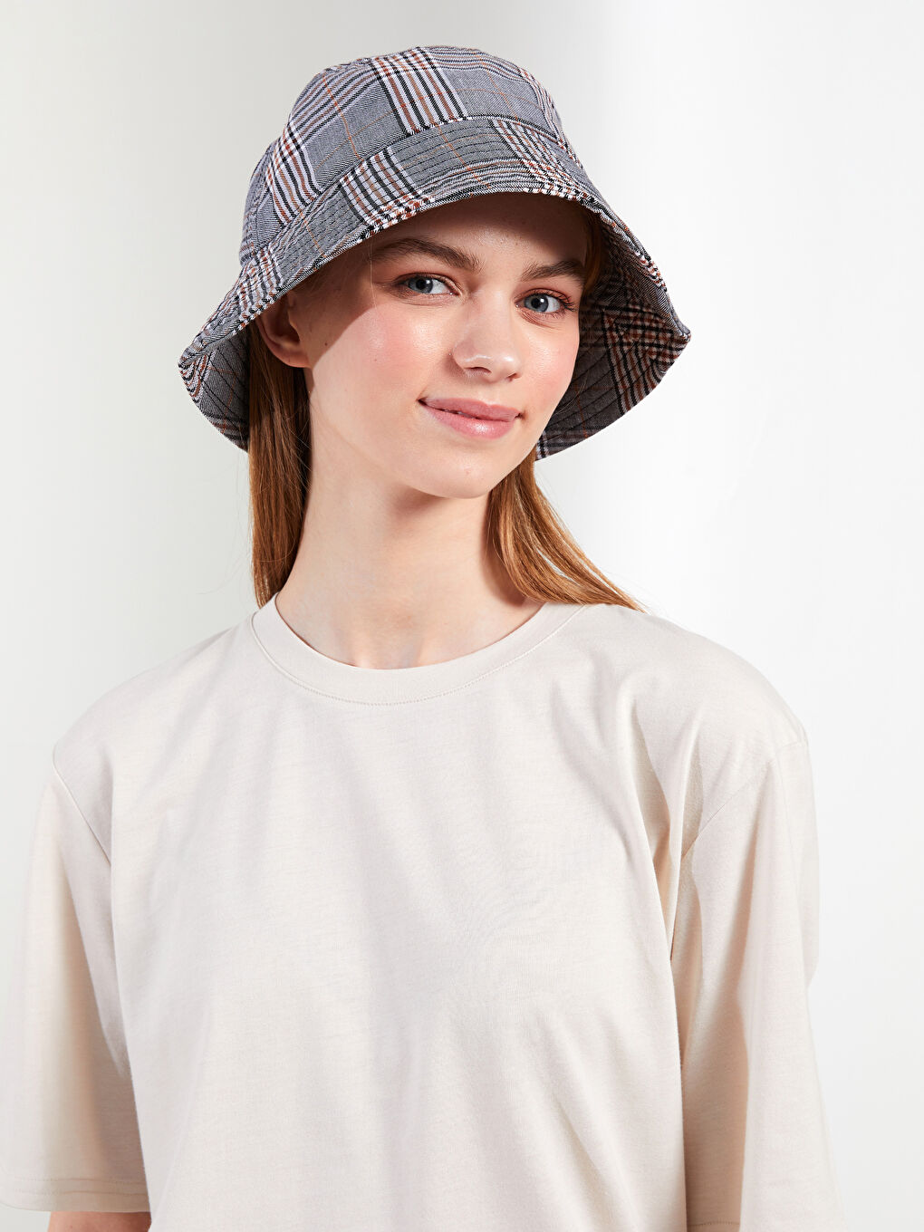 Crew Neck Plain Short Sleeve Women's Tunic-2