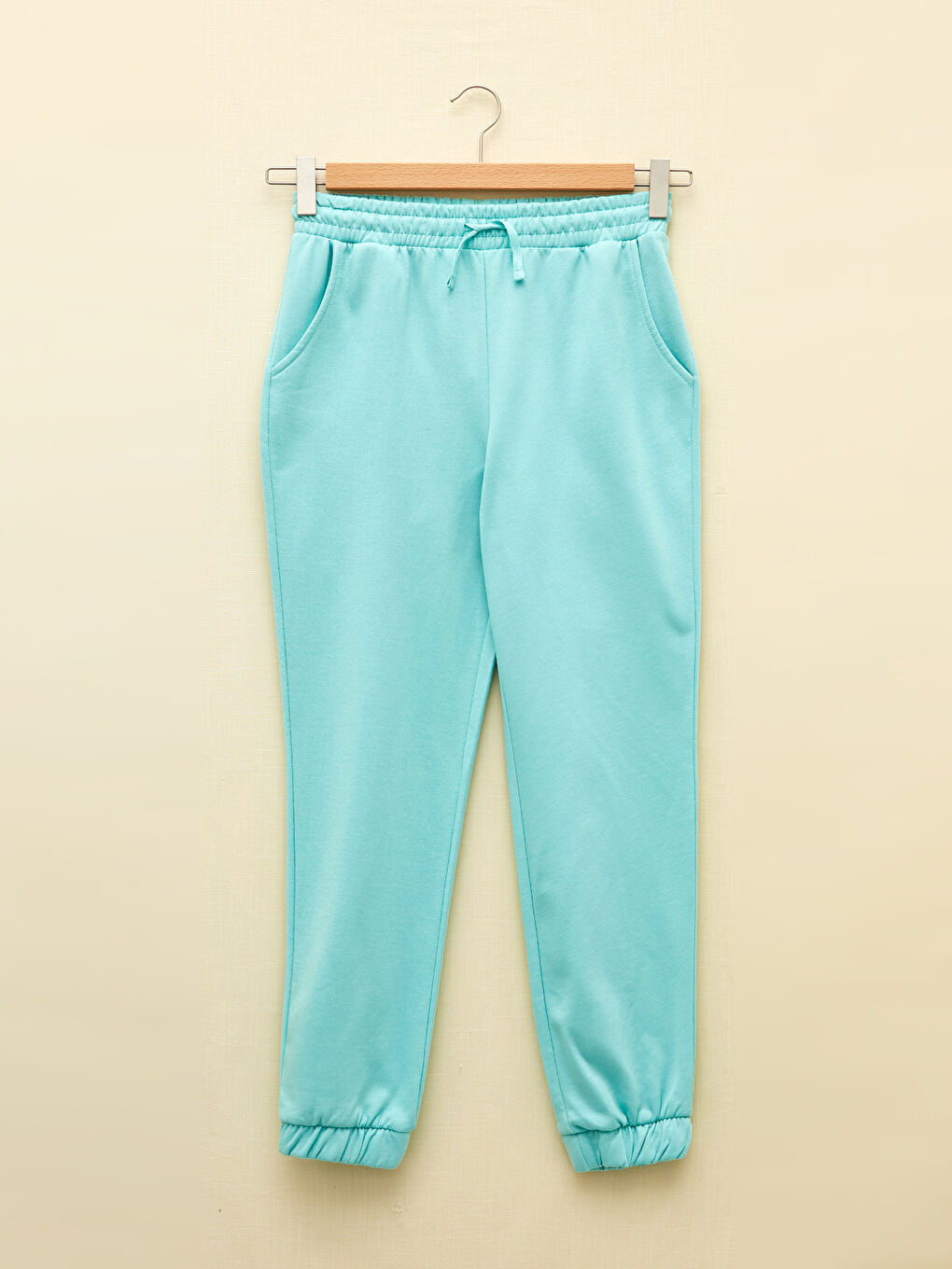 Elastic Waist Regular Pocket Detailed Women's Jogger Sweatpants-10