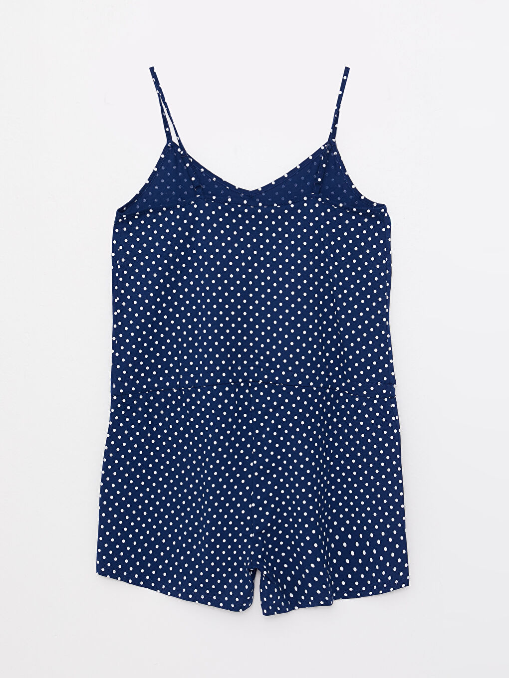 LCW DREAM Heart Collar Minnie Mouse Printed Strap Cotton Women's Jumpsuit -S2HC27Z8-LSJ