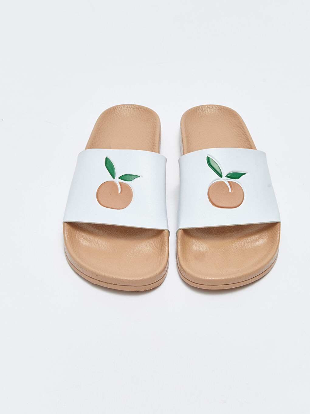 Pantoufles à Bride Unique Imprimées pour Femmes-2