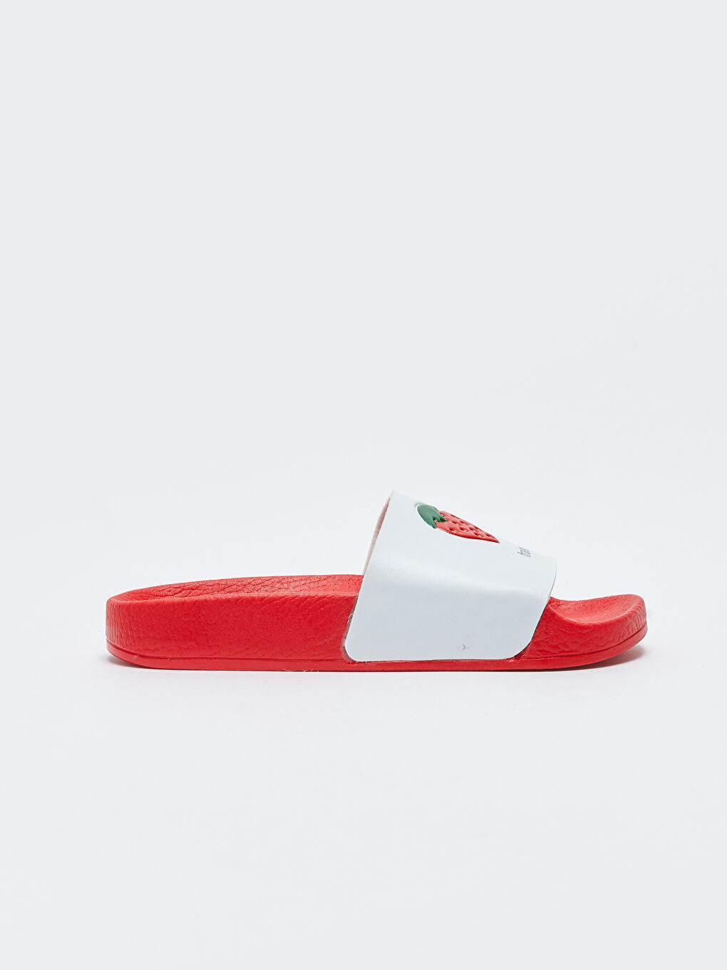 Strawberry Printed Single Band Girl Slippers-1
